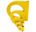 Current sensor specially designed for RCM series earth leakage detectors.  This model can accept up to 35mm or 1 3/8 inch diameter of load leads (line and neutrals).  C-RU-U listed.