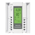 Honeywell floor heating thermostats are easy to use and install.  It is recommended that whenever possible that a 4" utility box with plaster ring be used when heating loads exceed 2000W as a means of extending thermostat longevity.